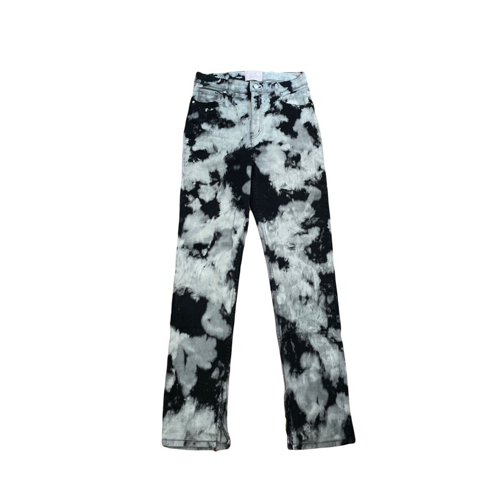 REVICE Sz 31 Black tie dye print skinny jeans